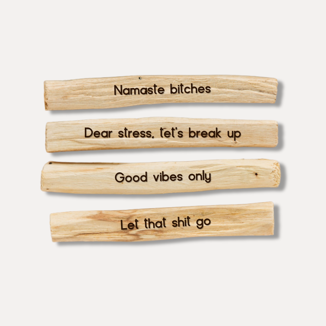 Namaslay: A Four Pack of Engraved Intentions