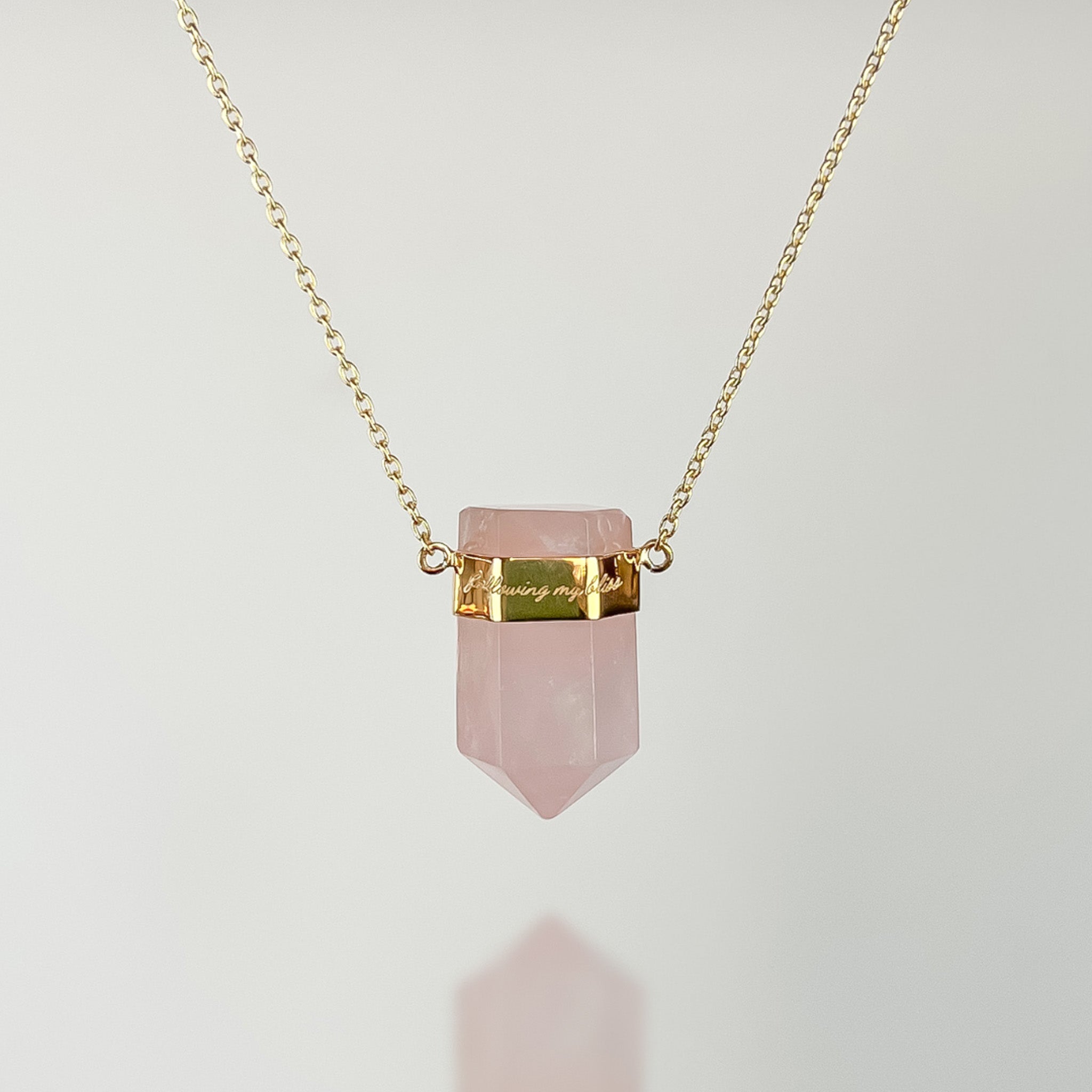 Rose Quartz Tear Drop Necklace is Mixed With Pink Tourmaline Faceted S –  Joann Lysiak Gems